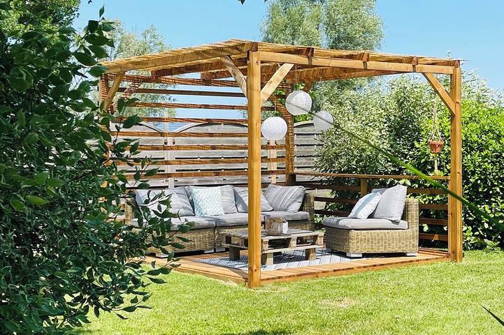 Location de vacances pour 2 personnes, avec piscine et jardin à La Fresnais - 4