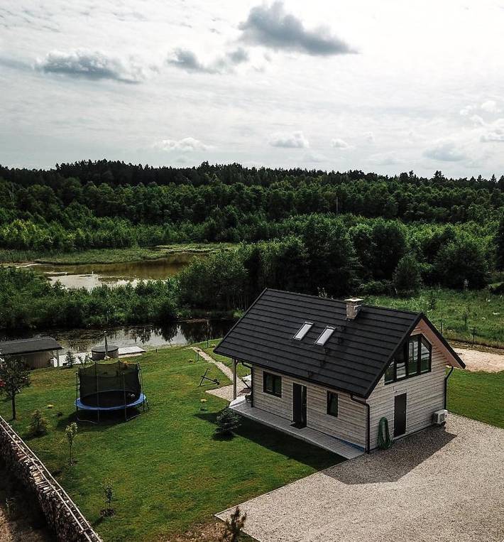 Dom wakacyjny dla 8 osób, z Balkon i Jacuzzi oraz Taras i Ogród w Ogonki
