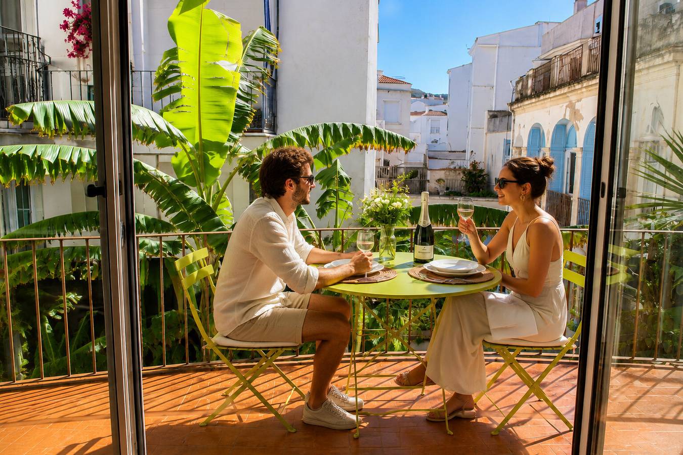 Apartamento entero, Apartamento de vacaciones para 4 personas con balcón in Platja de Sant Sebastià (Sitges), Sitges