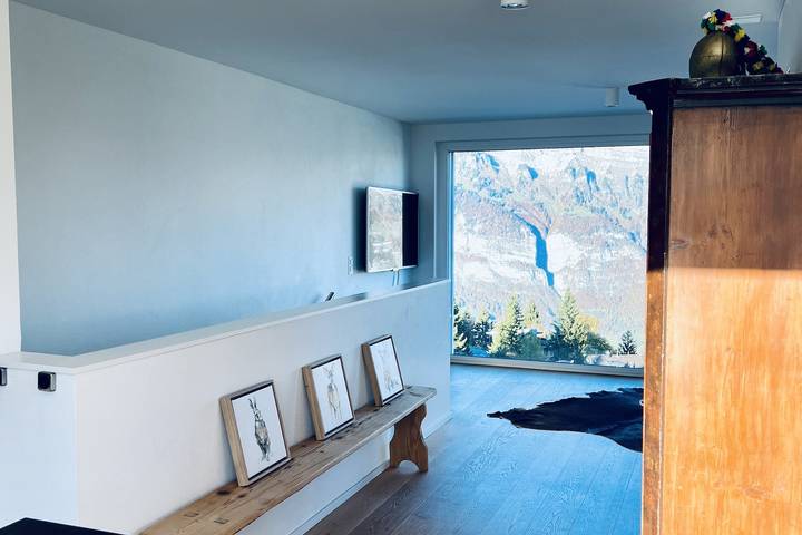 Ganze Ferienwohnung, Panorama View (CharmingStay) - 3.5-Zimmerwohnung in Flumserberg, Flums