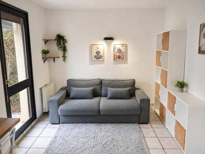 Appartement de vacances pour 2 personnes, avec Terrasse et Jardin