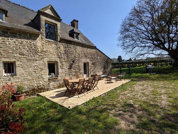 Gîte pour 8 personnes, avec terrasse et jardin, animaux acceptés à Malansac - 2