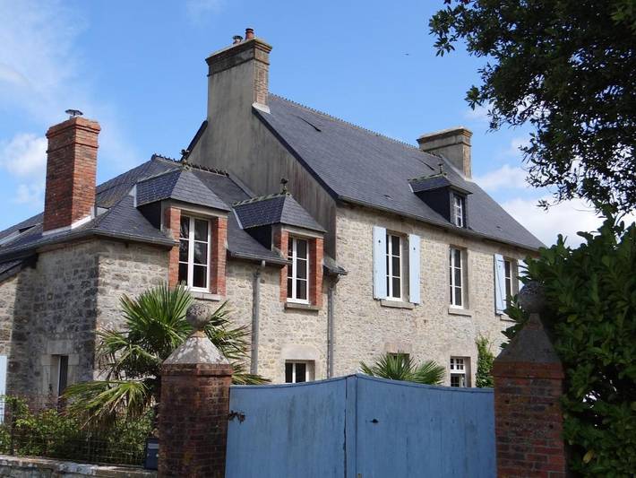 Gîte pour 6 personnes, avec Terrasse ainsi que Jardin et Vue à Sainte-Marie-du-Mont