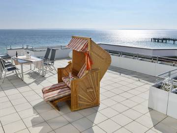 Ferienwohnung für 4 Personen, mit Terrasse und Sauna in Sassnitz