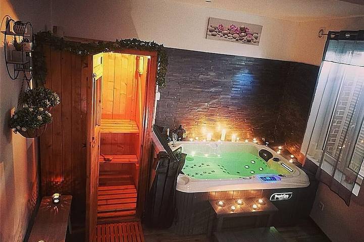 Maison de vacances pour 2 personnes, avec jacuzzi