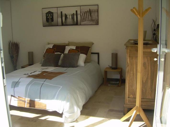 Maison de vacances pour 3 personnes, avec jardin et vue
