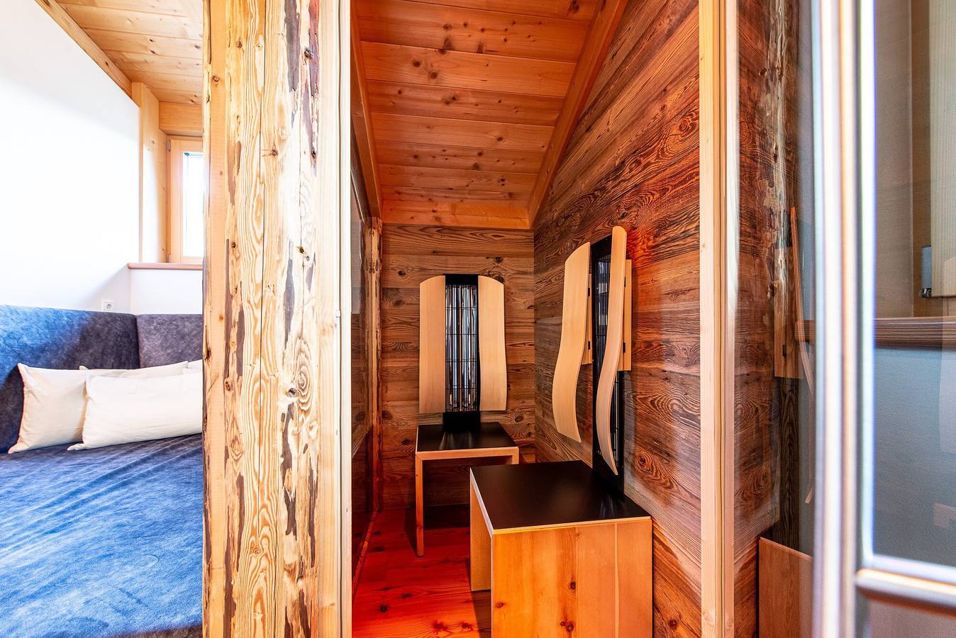 Ganze Wohnung, Ferienwohnung 'Kreuzplonhof Apt Karspitz' mit Bergblick und privater Infrarotkabine in Lüsen, Dolomiti Superski