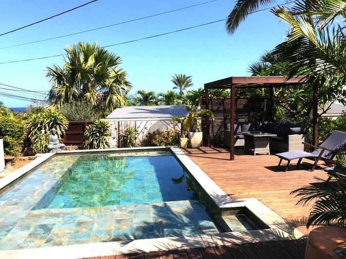 Maison d’hôte pour 2 personnes, avec vue ainsi que piscine et jardin