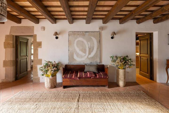Casa rural para 21 personas, con Jardín y Piscina en Riudellots de la Selva - 4