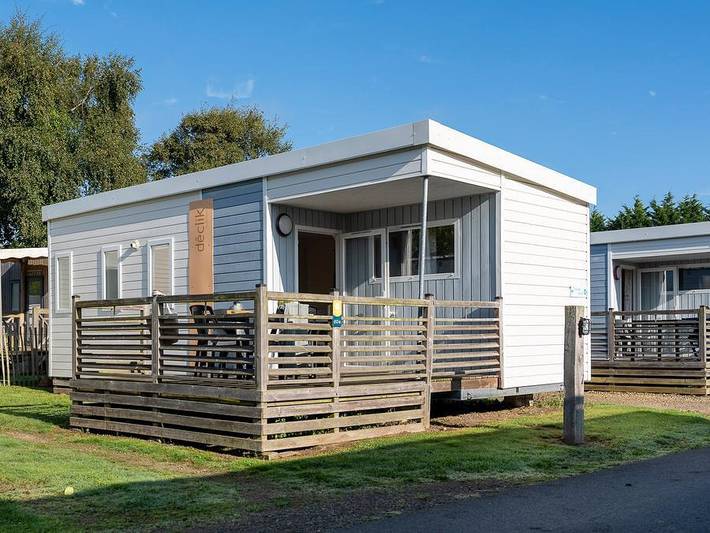 Camping Les Alizés - Mobilheim 5 personen - Komfort (inkl. tv) 25m² in Lannion, Ceinture Dorée