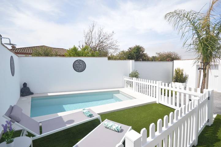 Casa de vacaciones para 3 personas, con jardín, Familias con niños en La Janda - 3