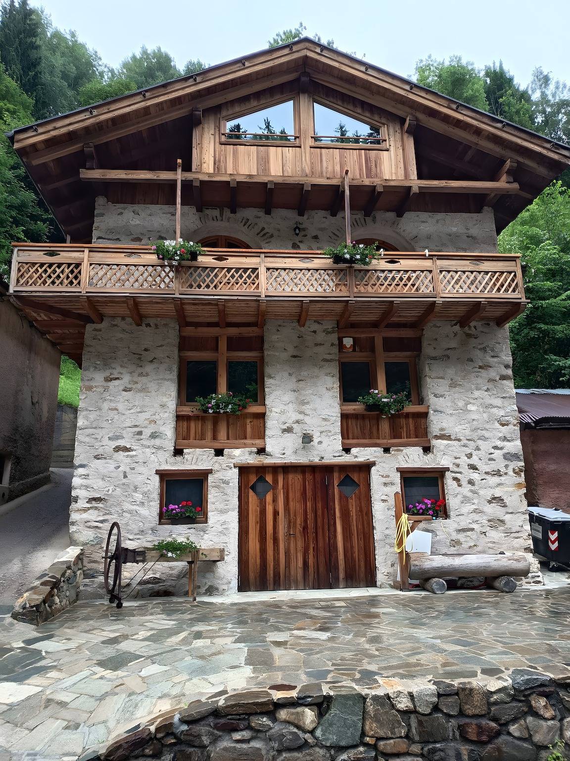 Chalet “Maso Rubino” con Vista Montagna, Balcone e Wi-Fi in Pontara, Rabbi