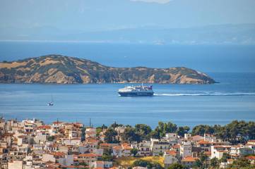 Villa für 3 Personen, mit Ausblick und Garten auf Skiathos