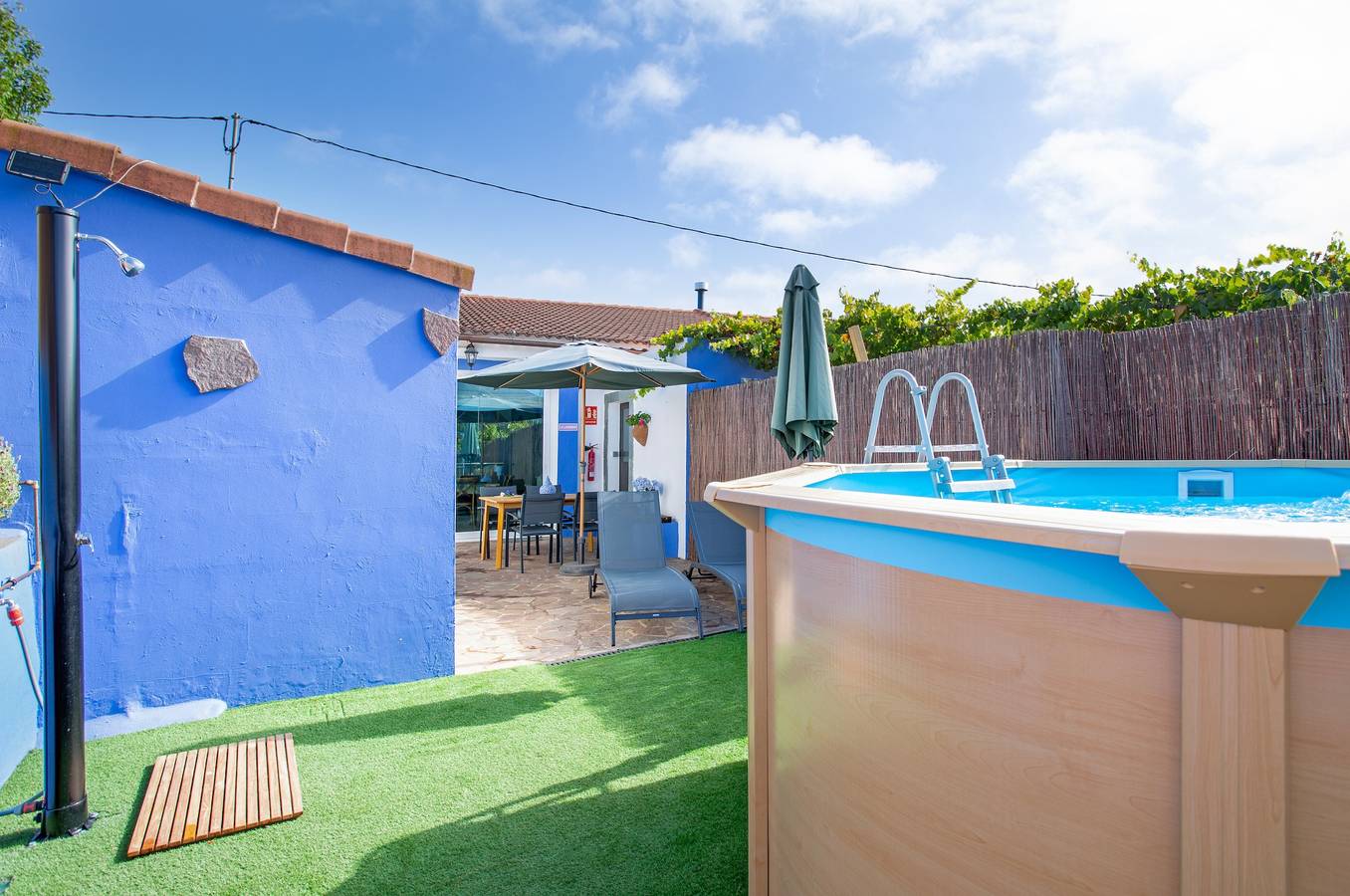 Ferienhaus "La Lavanda" mit Privatterrasse, Pool, Klimaanlage und Wlan in Vega de San Mateo, Gran Canaria Nord