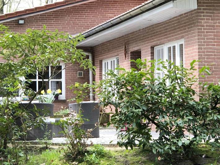 Ferienwohnung für 6 Personen, mit Terrasse und Garten sowie Ausblick in Bomlitz