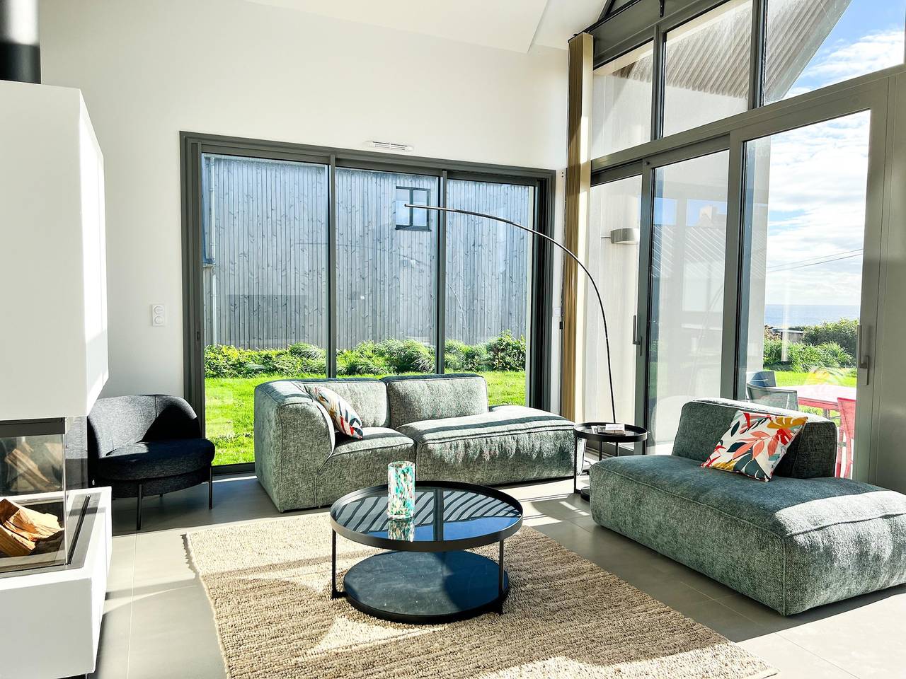 Villa de diseño arquitectónico con vistas al mar in Le Conquet, Región de Brest