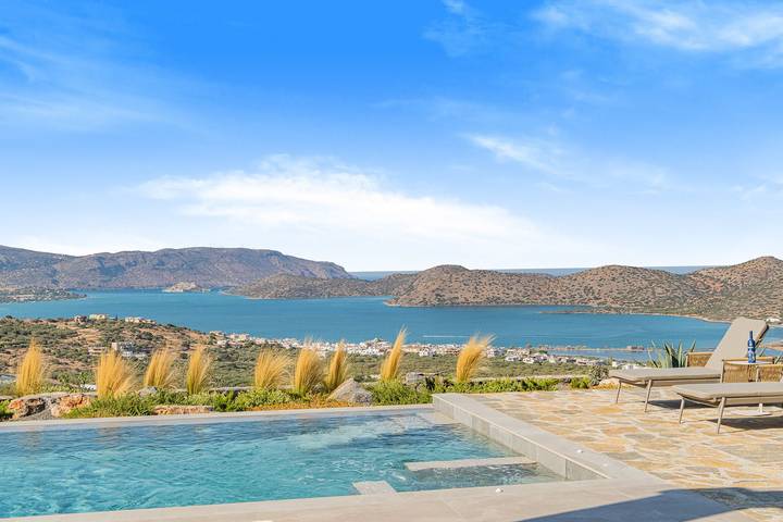 Villa pour 7 personnes, avec jardin et jacuzzi dans Elounda - 2