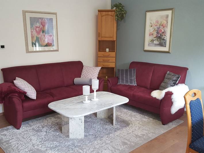 Ferienwohnung für 3 Personen, mit Terrasse und Garten in Nordenham