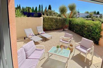 Gîte pour 6 personnes, avec jardin dans Plage Du Capelan Bandol