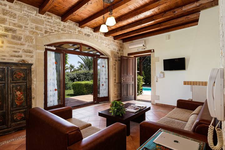 Ferienhaus für 6 Personen, mit Balkon und Terrasse sowie Garten in Rethymno und Umgebung - 3
