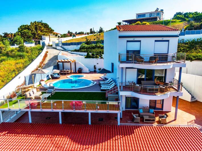 Ferienhaus für 9 Personen, mit Garten und Pool auf Skiathos