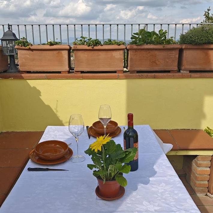 Appartement de vacances pour 6 personnes, avec terrasse et vue, animaux acceptés - 1
