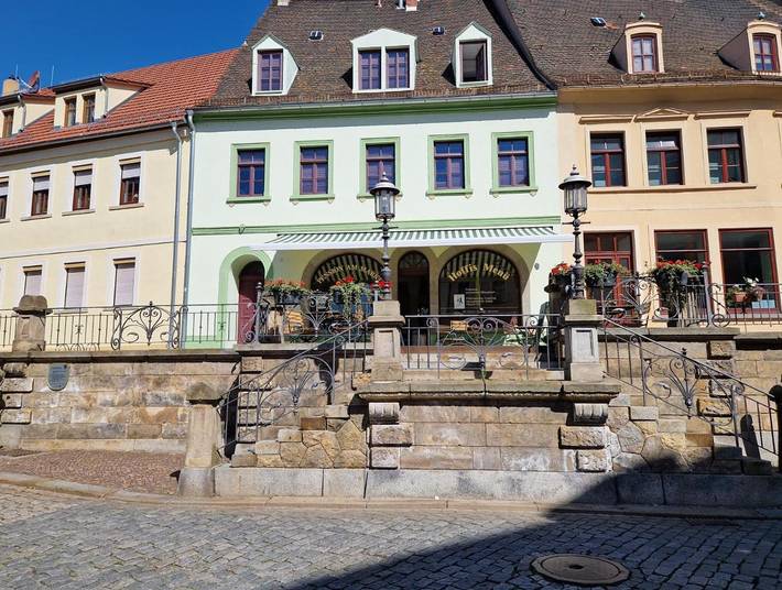 Ferienhaus für 4 Personen, mit Terrasse und Ausblick in Wurzen