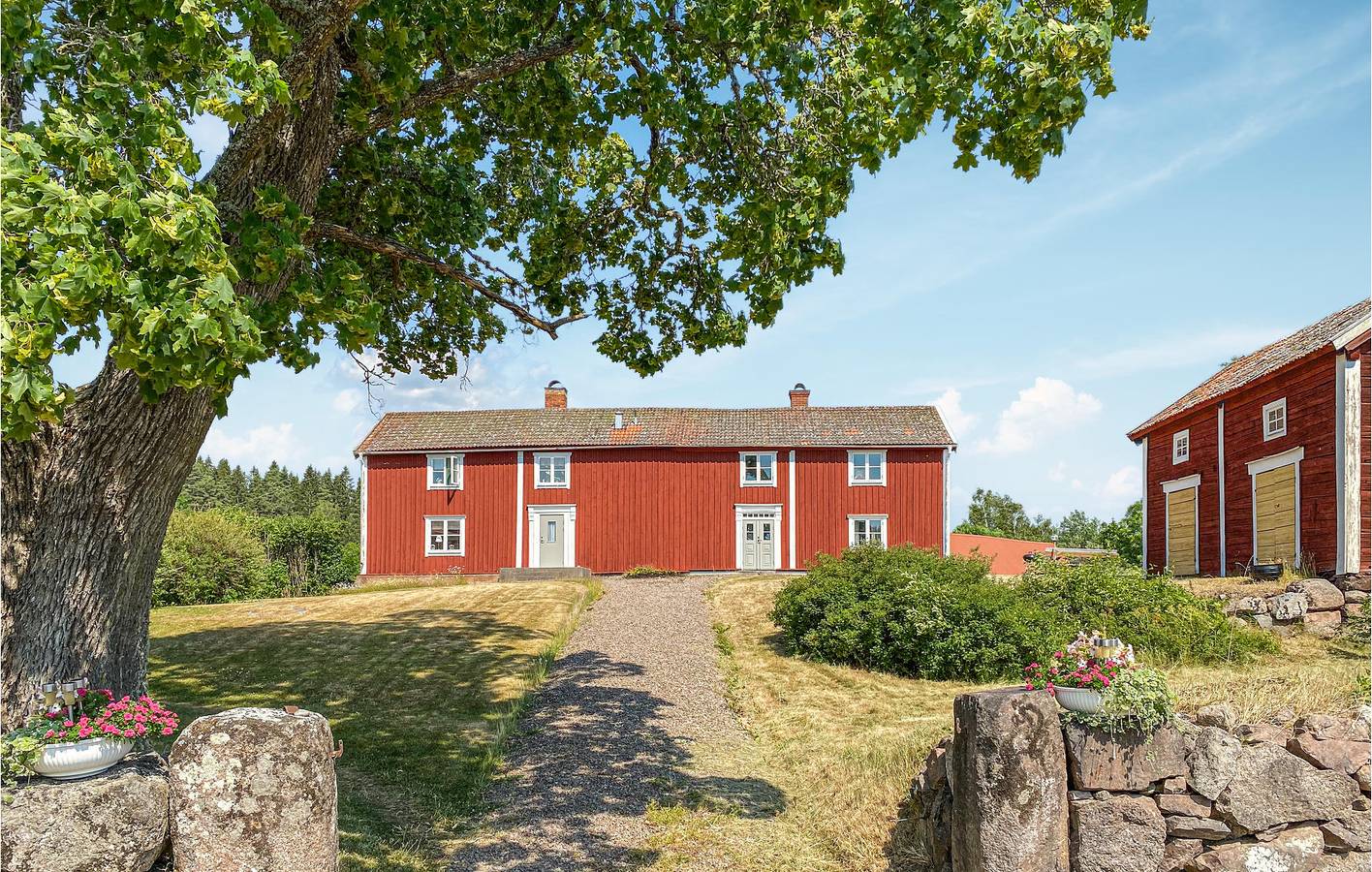 Ferienhaus für 6 Personen mit Garten in Kinda, Östergötland