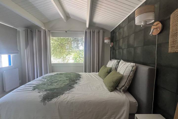 Location de vacances pour 6 personnes, avec piscine ainsi que jardin et jacuzzi à Sallertaine - 4