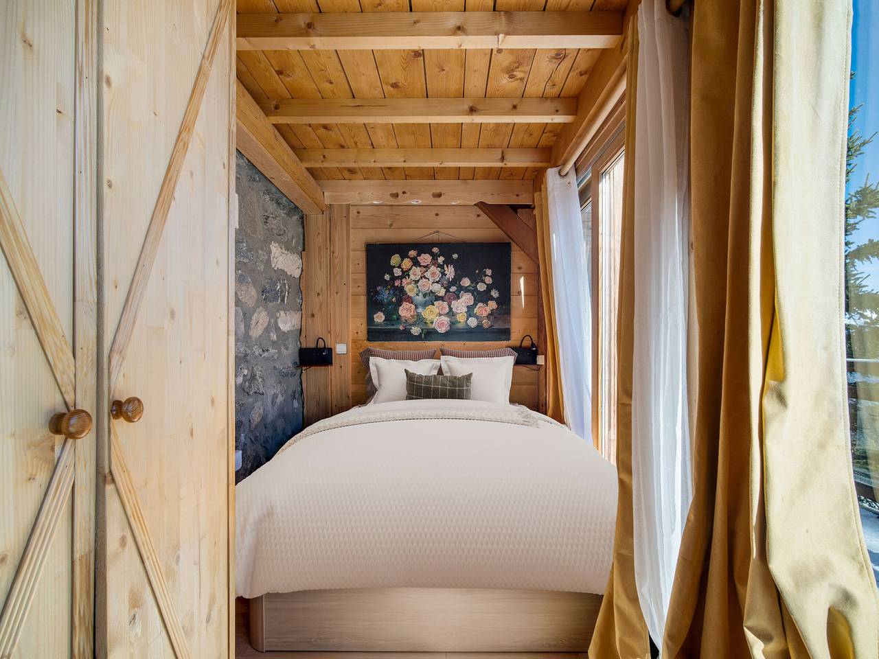 Authentisches Chalet in Courchevel 1850 mit Terrasse und Parkplatz in Courchevel 1850, Saint-Bon-Tarentaise