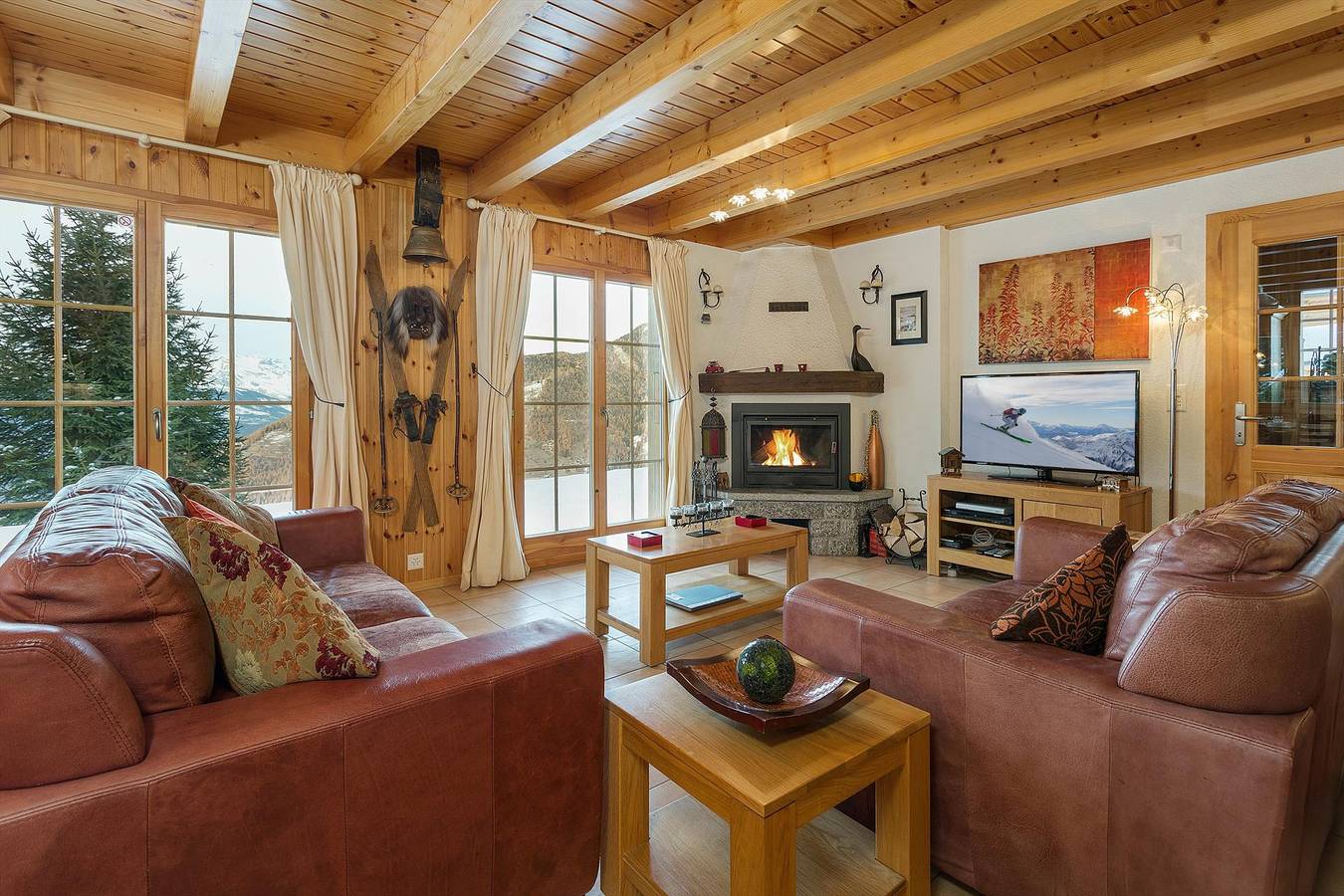 Chalet Mont Rose in La Tzoumaz, Riddes