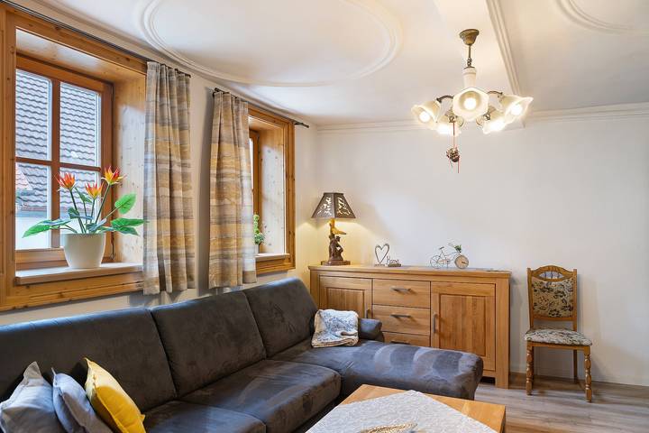 Appartement entier, Appartement « Stadthaus » avec terrasse privée, balcon et Wi-Fi in Mellrichstadt, Rhön-Bayern