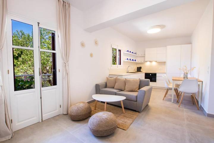 Vakantieappartement voor 6 personen, met balkon en uitzicht op Karpathos