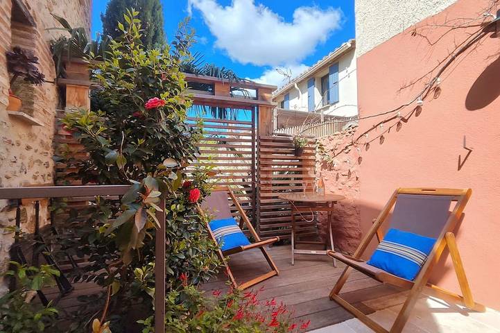 Gîte pour 2 personnes, avec terrasse