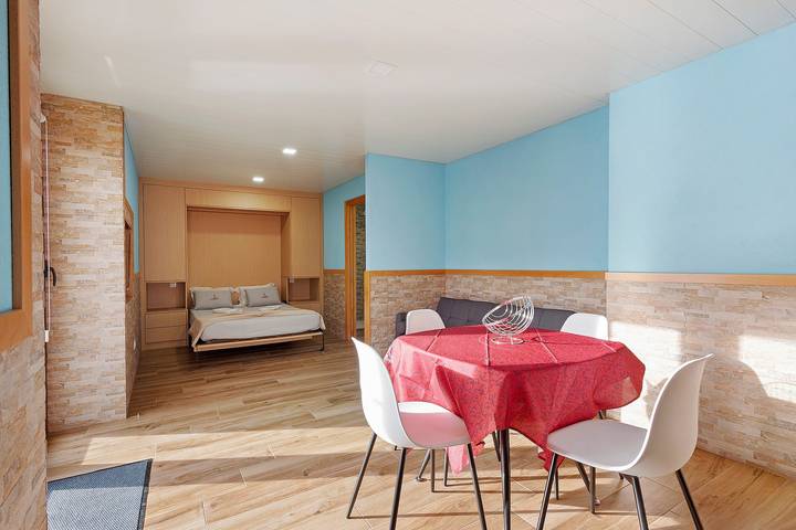 Apartamento estúdio para 3 pessoas, com jardim no Gerês