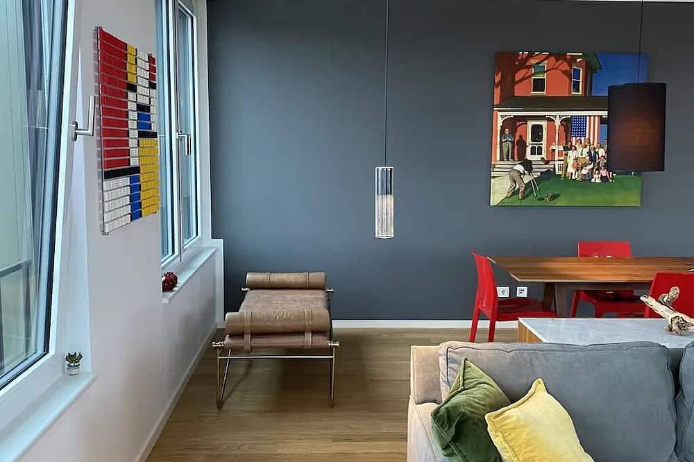 Appartamento intero, Appartamento moderno vicino alla Fiera e alla Stazione centrale in Francoforte, Hesse del Sur