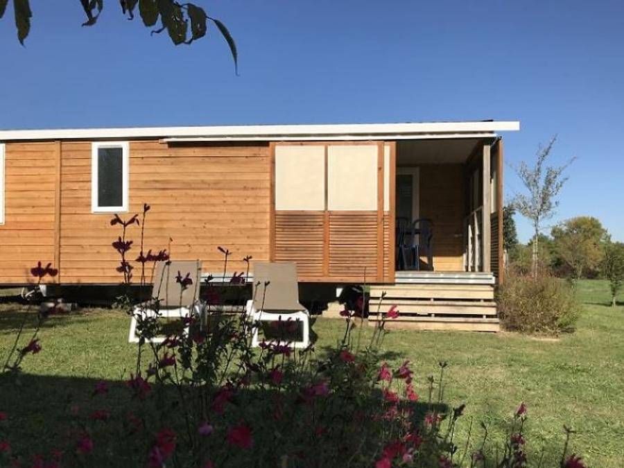 Camping Les Embruns d'Oléron - Mobilhome 4 personas - Casa móvil Bergeronnette**** 4 plazas in Le Château-d'Oléron, Côte de Beauté