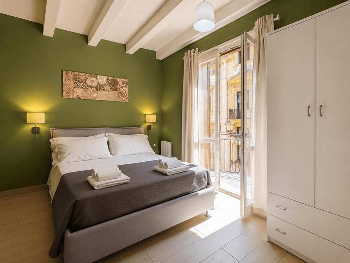 Ferienwohnung für 4 Personen, mit Ausblick und Balkon
