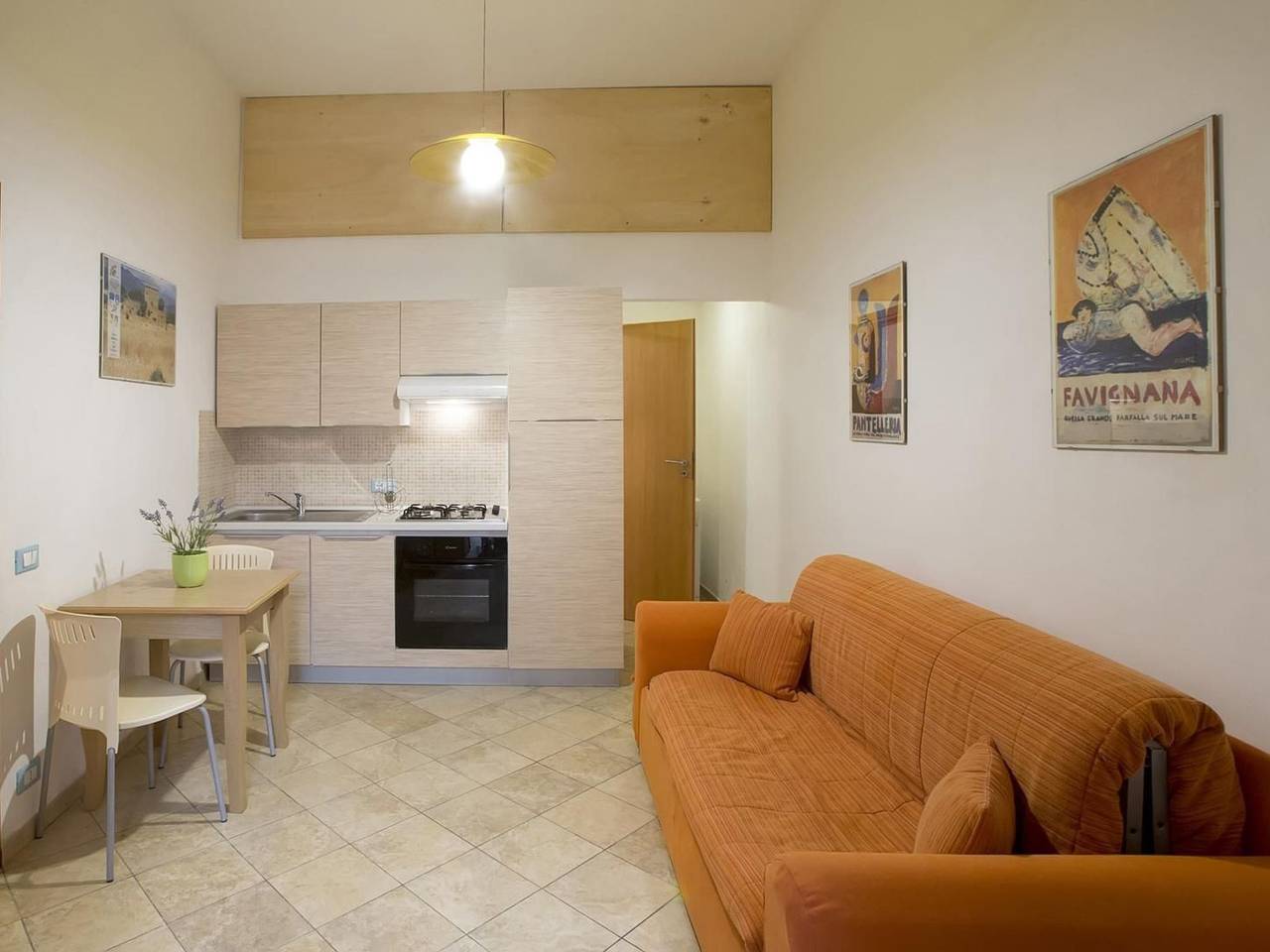 Apartamento entero, Appartement in Trapani mit Terrasse und Garten in Trapani, Provincia de Trapani