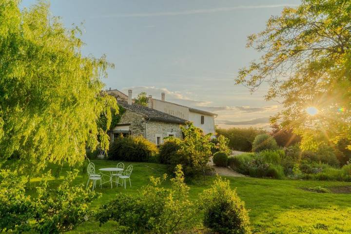 Maison de vacances pour 6 personnes, avec Balcon et Terrasse ainsi que Jardin et Vue