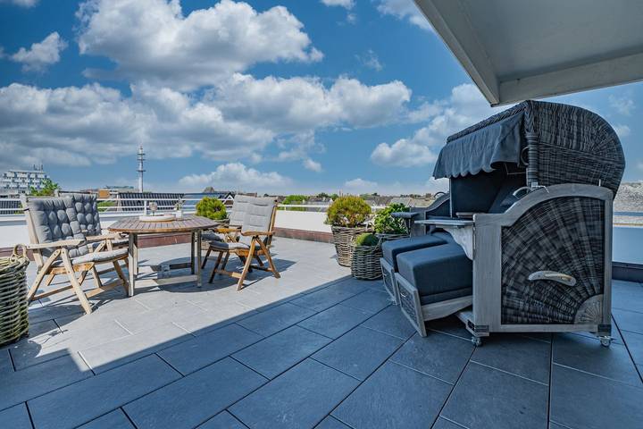 Ferienwohnung für 4 Personen, mit Balkon und Sauna in Westerland