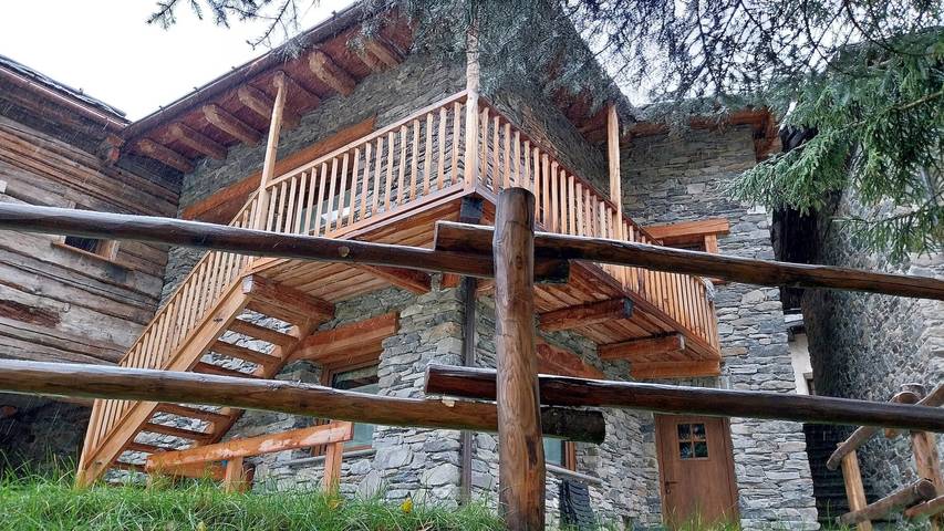 Agriturismo voor 4 personen, met tuin, met huisdier in Valle d'Aosta
