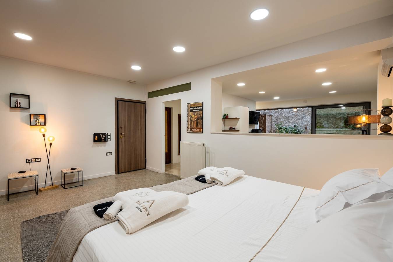 Ganzes Studio, Studio „The Apex Boutique“ mit privater Terrasse, Wlan und Klimaanlage in Zentral-Athen, Athen