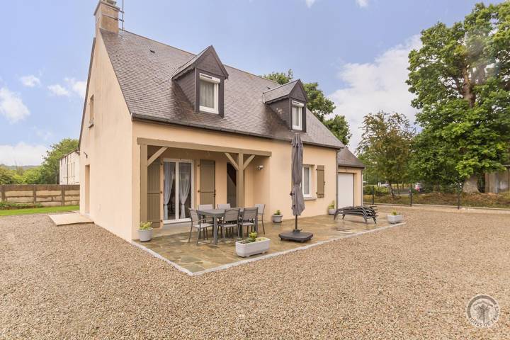 Gîte pour 6 personnes, avec jardin et terrasse à La Haye-du-Puits