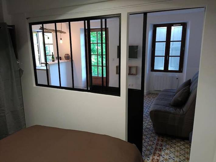 Appartement de vacances pour 4 personnes, avec Balcon ainsi que Terrasse et Vue