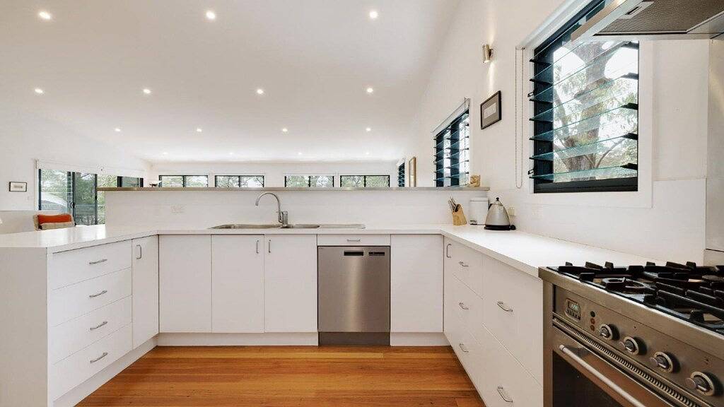 Raum und Ruhe am schönen Strand in New South Wales