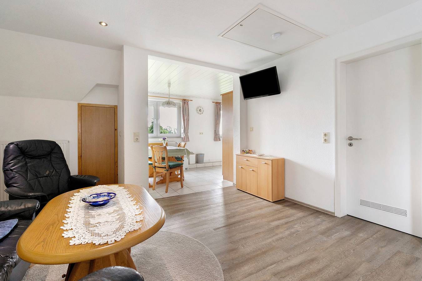 Ganze Wohnung, Ferienwohnung 'I Raup' mit Gemeinschaftsgarten, Balkon und Wlan in Winnert, Eider-Treene-Sorge