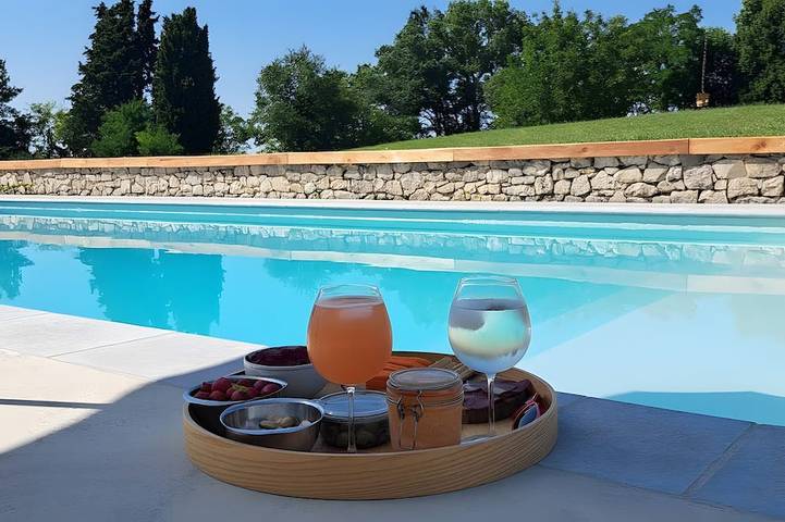 Maison de vacances pour 12 personnes, avec jardin