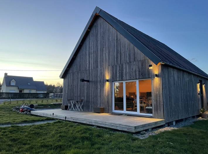 Gîte pour 4 personnes, avec jardin et terrasse à Ménéac