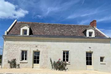 Location de vacances pour 8 personnes, avec jardin à Bréhémont